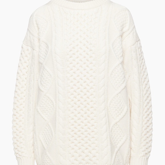 Aritzia Wilfred⎜ROSEMARY SWEATER⎜LIGHT BIRCH - Picture 6 of 15